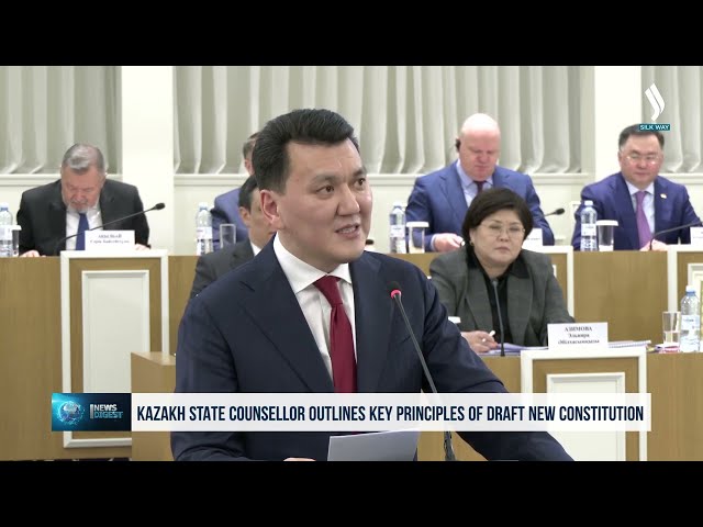 Мемлекеттік кеңесші жаңа Конституция жобасының негізгі қағидаттарын атады