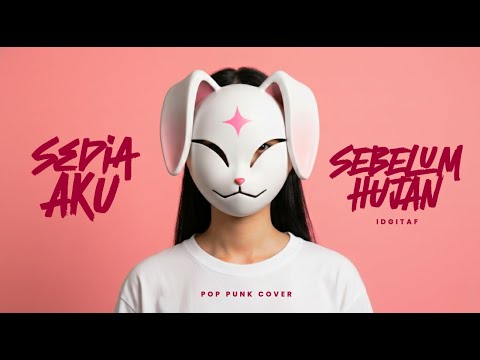 Sedia Aku Sebelum Hujan - Idgitaf (POP PUNK COVER 🤘) by BUNNY STELLAR | Apa Yang Kau Butuh Kuberikan