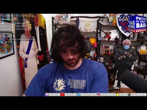 1/2 HasanAbi March 14, 2022 – Russian Invasion Day 19: Assistance from China, Foreign Fighters in 🇺🇦