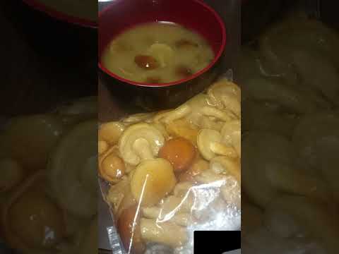 福祉心理学科 なめこの味噌汁　#なめこ #みそ汁 #料理　#料理男子