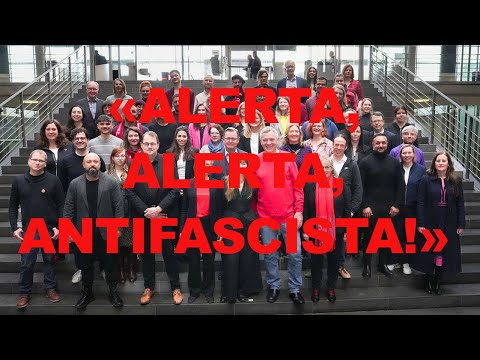 Neue Linksfraktion grölt "Alerta, Alerta, Antifascista!" im Deutschen Bundestag