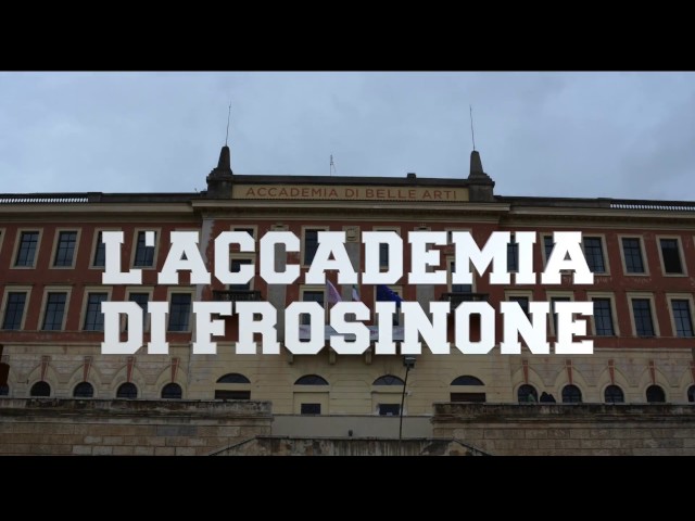 Academy of Fine Arts in Frosinone видео №2