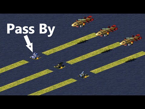 Can Kirovs pass by these anti-air units? - Red Alert 2