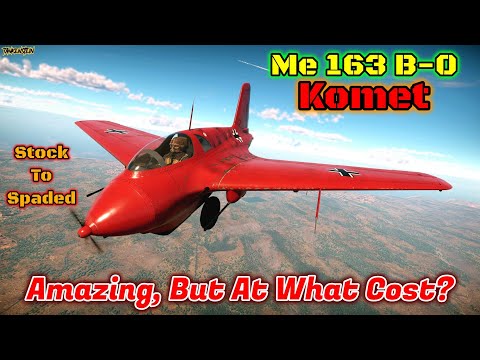 Stock to Spaded - Me 163 B-0 - Should You Buy/Spade It? Huge Repair And BR Increase [War Thunder]