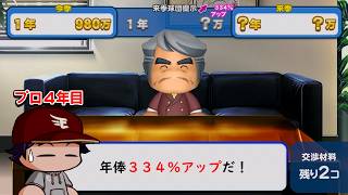 プロ４年目の年俸交渉でオーナーからふざけた提案をされてしまう【パワプロ2026】#９