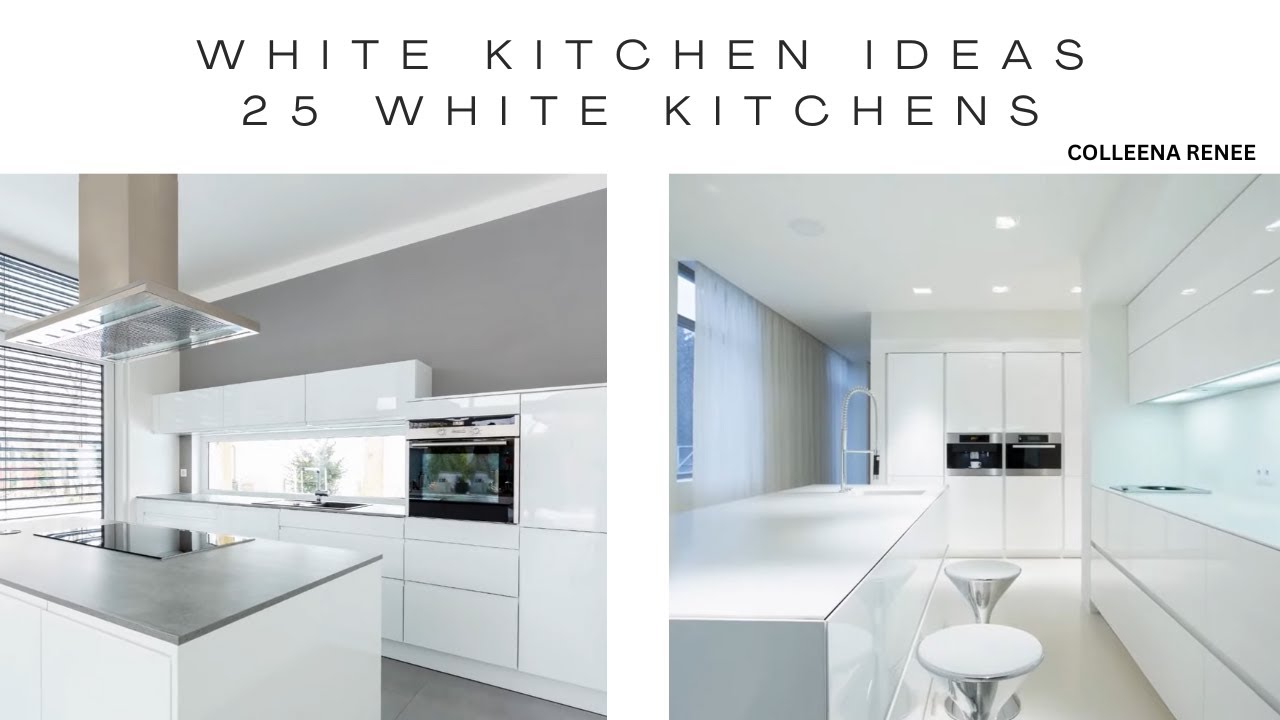 Watch video White Kitchen Design Ideas | 25 White Kitchens | Get Inspired With White Kitchen Design Now White Kitchen Design Ideas | 25 White Kitchens | Get Inspired With White Kitchen Design
