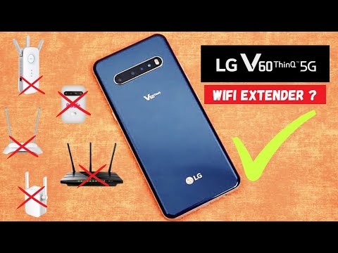 LG V60 as wifi extender in hindi and urdu explained #LGV60 #wifiextender  #lgv60thinq