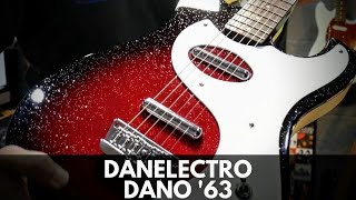 Video thumbnail for Danelectro Dano '63 Red Sparkle Burst | Review by The Guitar Manifesto