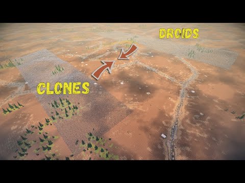 Clones vs 500,000 Droids - UEBS 2