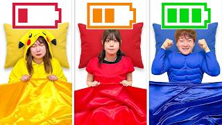 【寸劇】充電がなくなって元気がない？電池がないピカチュウをチャージするぞ！みんなで協力して悪い怪人をやっつけよう！