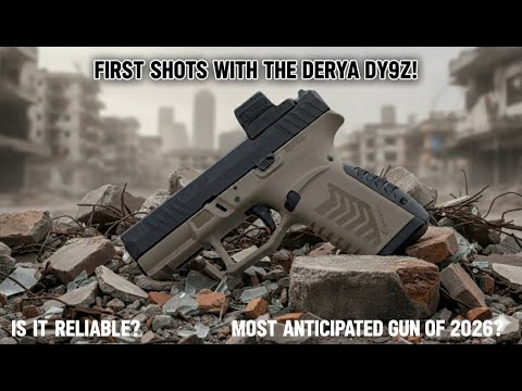New Derya DY9Z Pistol | First Impressions and Shots!