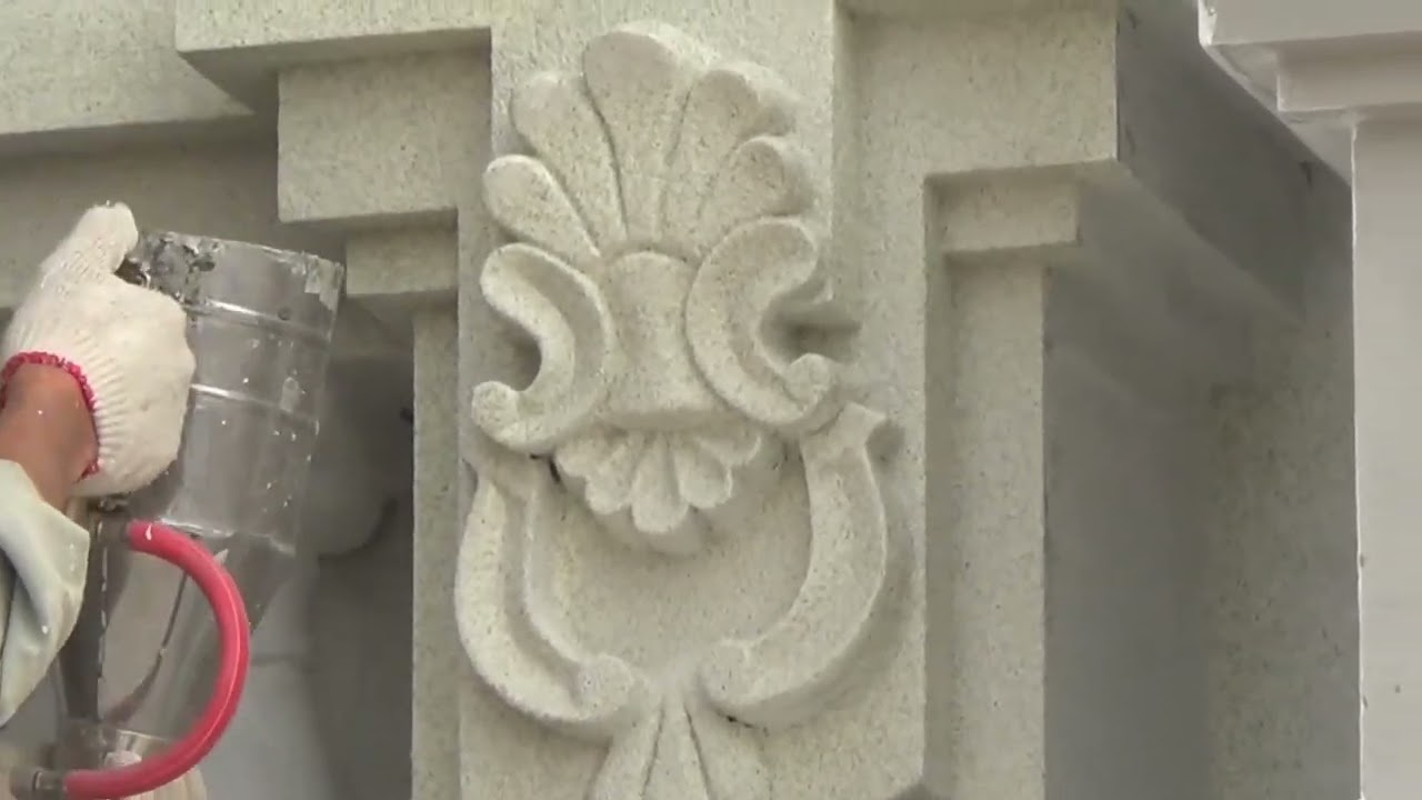 Thi công phù điêu Sơn vân mây