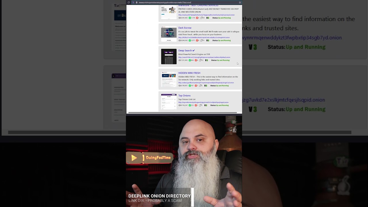 DeepLink Onion Directory #darknet #darkweb