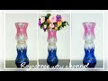 Creative Ideas With Plastic Bottle Waste Material Recycle Craft Best Out Of Waste DIY Flower Vase