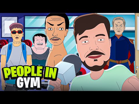MrBeast 50,000 Challenge Ft. Lil Jhola || People In Gym @SwetaBasnet11