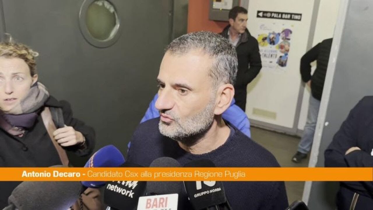 Elezioni Puglia, Decaro "Spero di diventare il presidente di tutti i pugliesi"