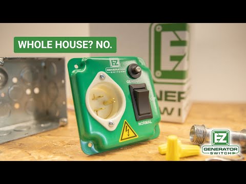 EZ Generator Switch FAQ - Will The Switch Power My Entire House?