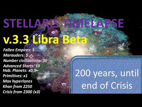 Stellaris Timelapse v.3.3. Libra Beta