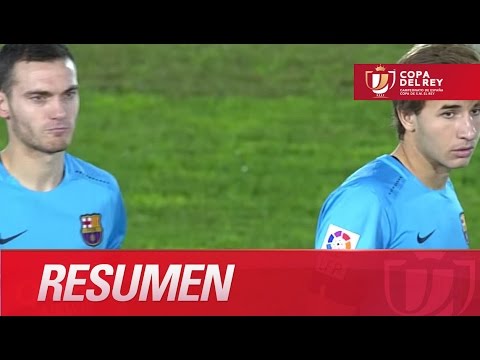 Resumen de CF Villanovense (0-0) FC Barcelona