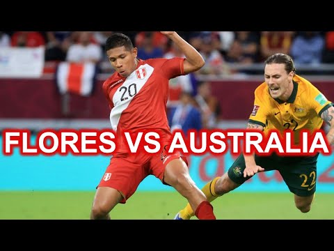Edison Flores vs Australia | Peru vs Australia Qatar 2022 Playoff