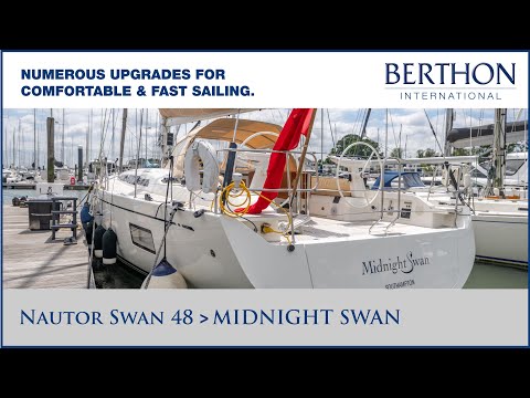 Nautor Swan 48 (MIDNIGHT SWAN), with Sue Grant - Yacht for Sale - Berthon International