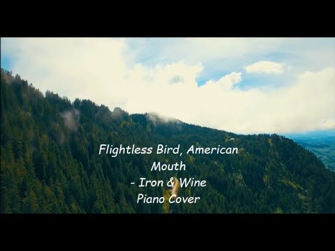 Flightless Bird, American Mouth - Iron & Wine - Piano Cover