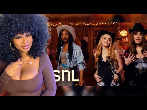 Bombshell Aura Reacts To Get That Boy Back ft. Chris Stapleton | SNL