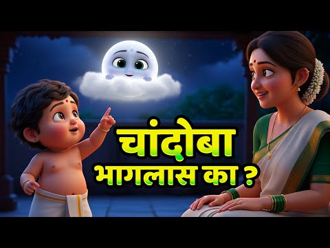 chandoba chandoba bhaglas ka | badbad geete | chando mama bhaglas ka | badbad geete marathi