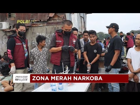 PRESISI UPDATE : POLRES JAKBAR GEREBEK KAMPUNG BONCOS 18/07/2024 08.00