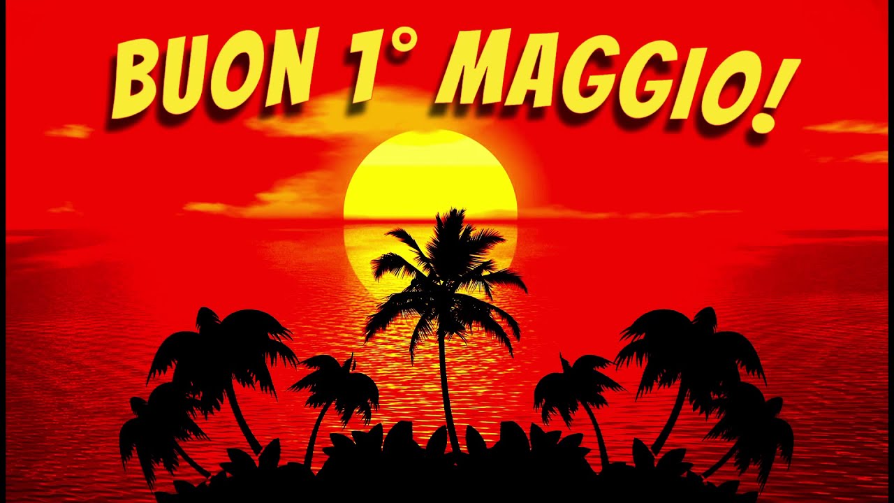 BUON 1 MAGGIO GIF Immagini e Frasi di Auguri ⭐️