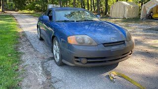 2004 Hyundai Tiburon GT V6 2.7 | Starter Replacement
