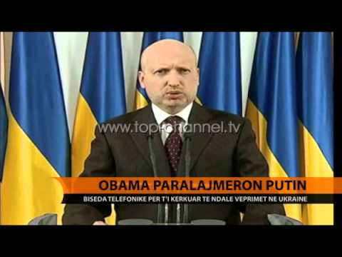 Obama pralajmëron Putin - Top Channel Albania - News - Lajme