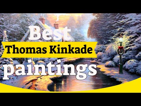 Thomas Kinkade Paintings - 30 Most Famous Thomas Kinkade Paintings