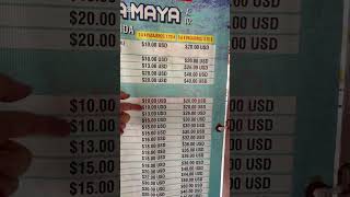 TAXI RATES AT CRUISE PORTS IN COZUMEL