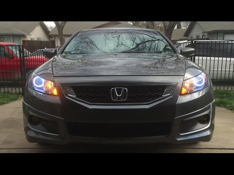 8th Gen Accord Coupe Halo Install