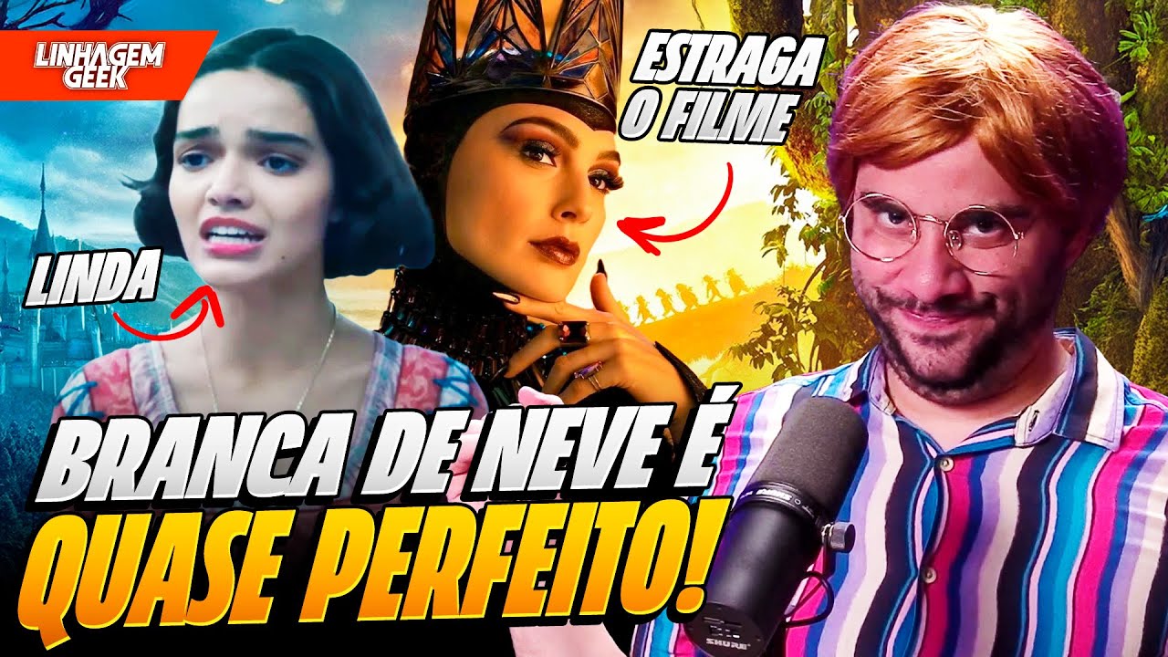 OBRIGADO DISNEY! BRANCA DE NEVE É MARAVILHOSO! CRÍTICA MILTON MILITANTE