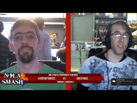 NOLA Smash 18: Winners Semifinals - ATG|The Forkies vs Creatious