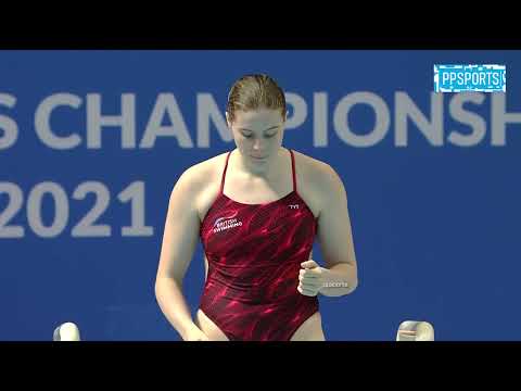 Katherine TORRANCE - United Kingdom | 1m Springboard Diving Final Highlights