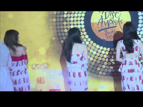 150115 Girls' Generation TTS - Red Carpet 29th Golden Disk Awards