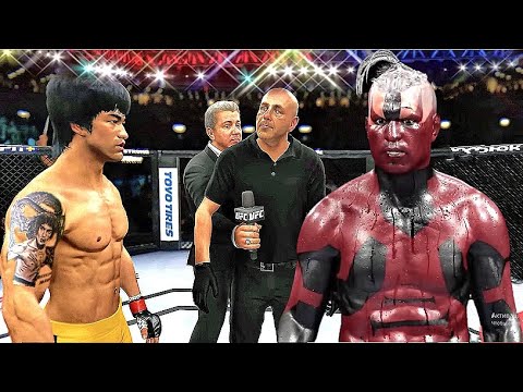 UFC 4 | Bruce Lee vs. SEKTOR MK3 - EA sports UFC 4 - CPU vs CPU