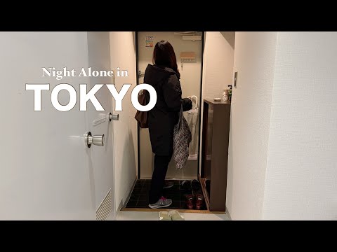 A Night Alone in Tokyo | 6PM–12AM After Work Routine | Daily Life Living in Japan