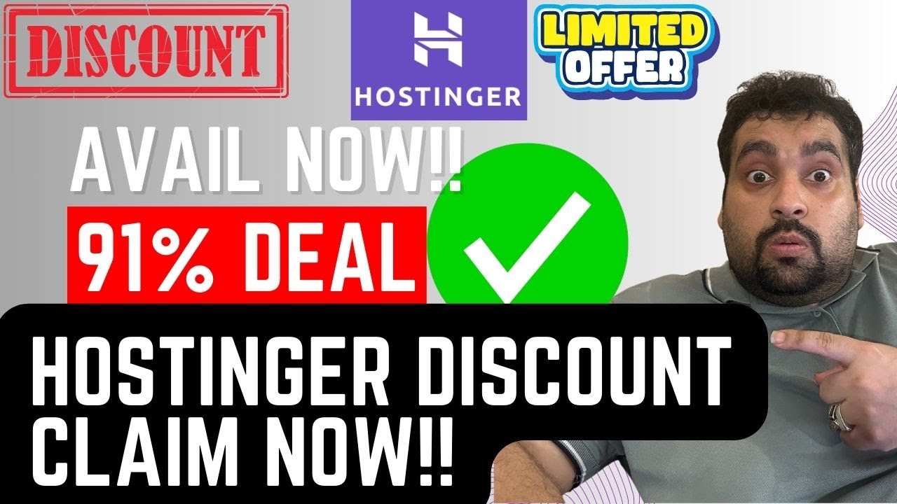 Exclusive Hostinger Hosting Discount 20214 - 91% Coupon Discount for HOSTINGER