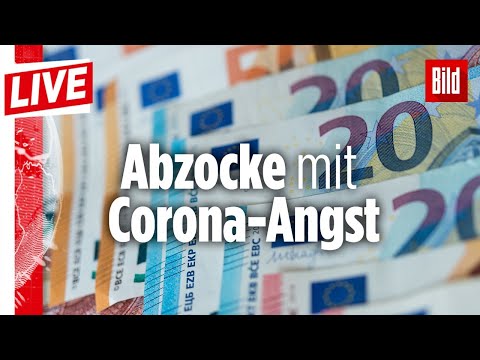 🔴 So werden Menschen mit der Angst vor Corona abgezockt | BILD Live