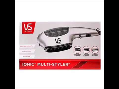 Vidal Sassoon VS783 1875 Watt Professional Anti Static Ion Dryer and Styler