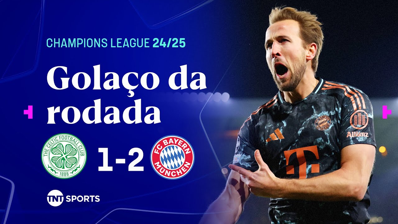KANE MARCA DE 'MEIO-VOLEIO' E OLISE ACERTA UM BALAÇO NO ÂNGULO | CELTIC 1X2 BAYERN DE MUNIQUE