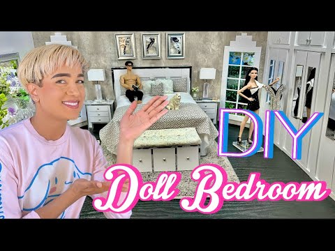 DIY Modern Doll Bedroom