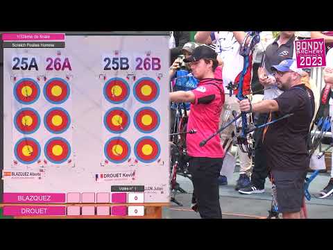 Bondy Archery Tournament 2023 - 1/32eme SHCO - 1/16 eme SHCL - LLT 1er tour SHCO 2eme SHCL