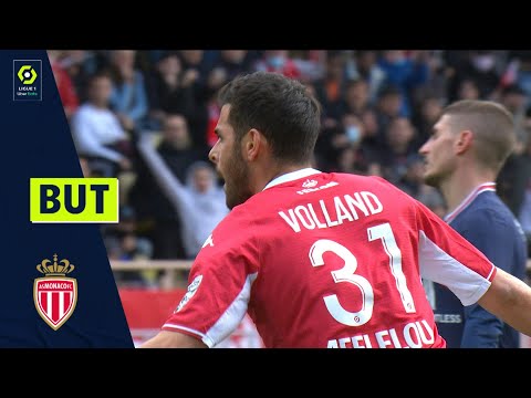 But Kevin VOLLAND (68' - ASM) AS MONACO - PARIS SAINT-GERMAIN (3-0) 21/22