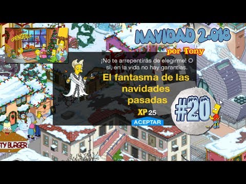 Los Simpson Springfield "Navidad'18: Capítulo 20 - El Fantasma de las Navidades pasadas" por Tony