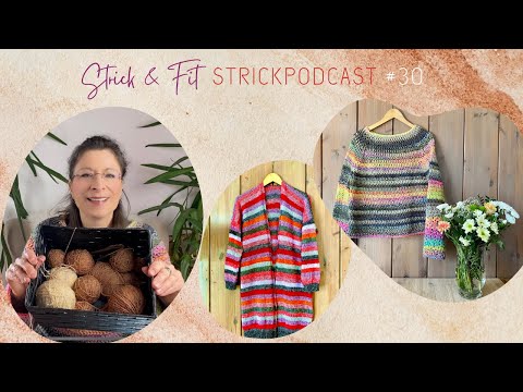 Strickpodcast Ep. 30 | Reagan | Solar Sweater | Chipmunk Coat | ... alles fertig!